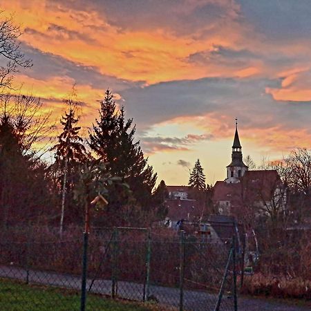 Ferienhaus Zittau Oberlausitz & Ferienwohnung Am Hamann Berg Exteriör bild