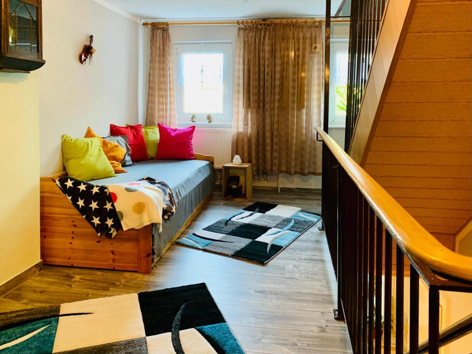 Ferienhaus Zittau Oberlausitz & Ferienwohnung Am Hamann Berg Exteriör bild