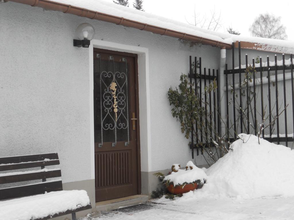 Ferienhaus Zittau Oberlausitz & Ferienwohnung Am Hamann Berg Exteriör bild