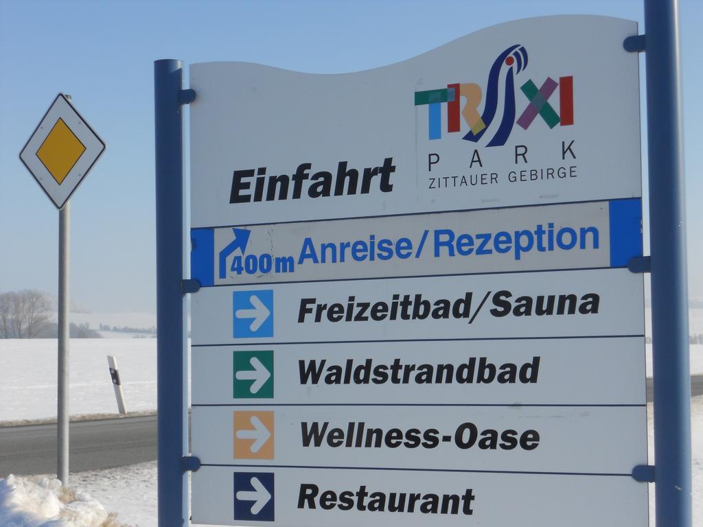 Ferienhaus Zittau Oberlausitz & Ferienwohnung Am Hamann Berg Exteriör bild
